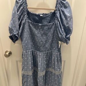 NWT Old Navy midi-dress with pockets (size XL)